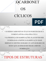 Aula 4 - Hidrocarbonetos Cíclicos