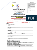 2023-2024 Fulltime Application Form