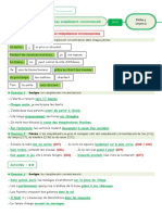 Fiche 5 Les Complements Circonstanciels Correction