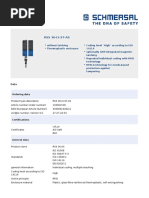 Datasheet RSS 36-I2-ST-AS