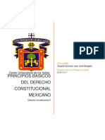 Principios Del Derecho Constitucional Mexicano