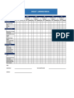 Checklist Mensual de Luminaria