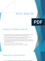 Ratio Analysis