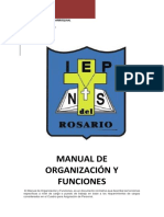 Manual de Organizacion y Funciones 2022