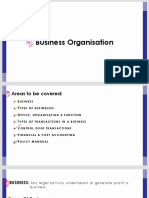 Business Organisation