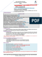 Appel À Candidature Concours MASTER 2018 19