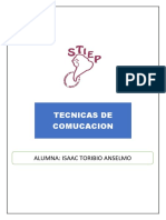 Tarea 1 Tecnicas de Comunicacion Oral