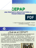 CEPAP Una Propuesta Educativa para La Transformación.