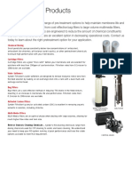 Pretreatment Products Dosing Chemicals