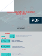 Principais Equações Da Física Básica