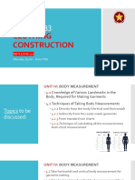 Unit 4 Body Measurement