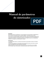 Manual de Parametros de Sintetisador MONTAGE