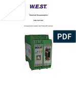 Power Amplifier With Profibus Eng 503366