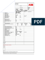 ABB Motors and Technical Data Sheet Generators: No. Data Unit Remarks