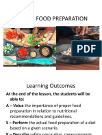 Food Preparation