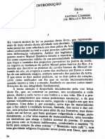 MB4. Gilda Mello e Souza Antonio Candido - Introdução A Manuel Bandeira, Estrela Da Vida Inteira