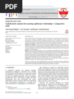 Cephalometric Analysis For Assessing Sagittal Jaw Relationship-A Comparative Study