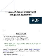 Wireless Channel Impairment Mitigation Techniques