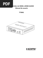 Manual de Usuario TT3061