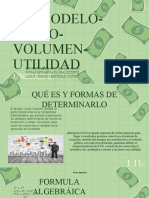 Modelo Costo Volumen Utilidad