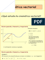 1.1 - Cinemática Vectorial