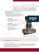 APEX Adhesive Slot Die Applicator 