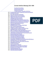 Articles Sitemap 201-400