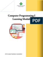 DCIT22-Computer Programming 1 - Learning Module 3