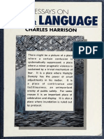 Harrison Charles Essays On Art and Language 1991