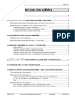 Cours 06 - Statique Des Solides