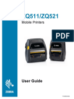 ZQ511/ZQ521: Mobile Printers