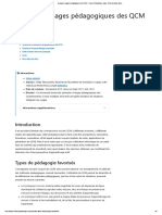 Quelques Usages Pédagogiques Des QCM - Cours Rétroactions, Inspé, Univ. Grenoble Alpes