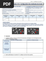 Activité N°12 Molécules Configuration Absolue