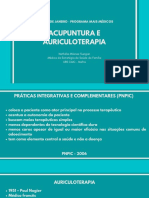 Aula Básica Sobre Teoria Da Auriculoterapia e Acupuntura