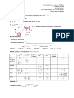 Estudio Teórico de Una Titulación Redox