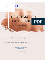 Foro Calificable Fisica Quimica