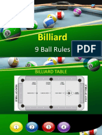 Billiard 9 Balls Rules