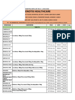 Zenotis Healthcare Hospital List Wef 01 Aug 2022 - All Divisions Updated