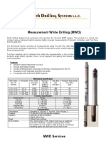 MWD Spec Sheet SDS 2007 Geolink