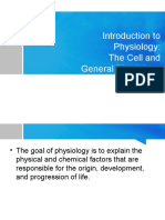 Introduction To Physiology