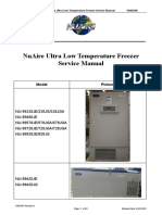 Nuaire Ultra Low Freezer Service Manual