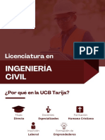 Brochure y Malla Curricular Ingenieria Civil