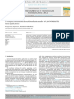 Article in Press: International Journal of Electronics and Communications (AEÜ)