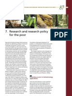 Research and Research Policy For The Poor