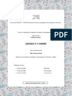 PFE Master Logistique