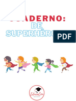 Cuaderno para Colorear Superheroes