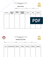 Formato Plan de Clase 2023