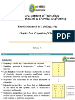 Fluid Mechanics - Chapter Two