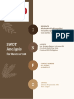 SWOT Analysis 