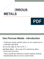 Non Ferrous Metals